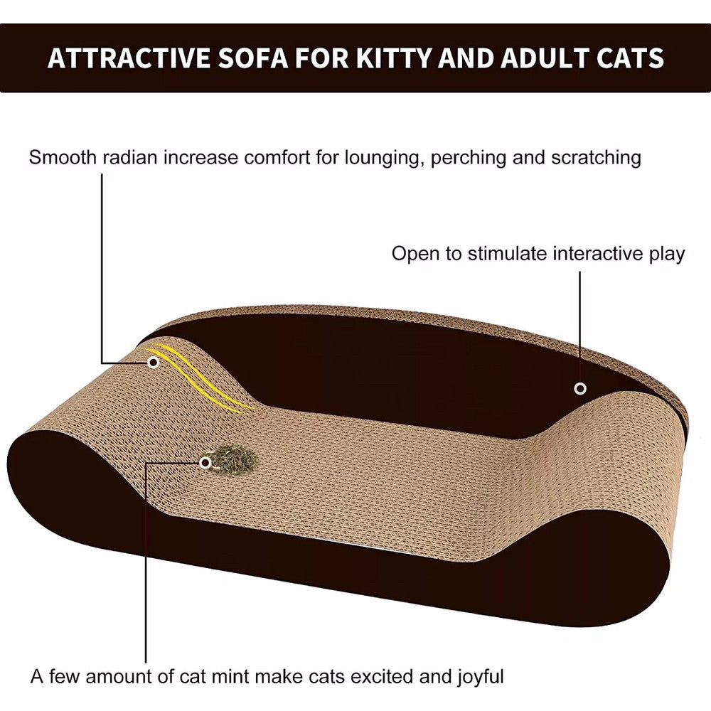 Rascador Tipo Sofá para Gatos