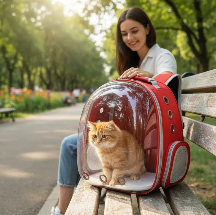 Mochila Transportadora para Mascotas