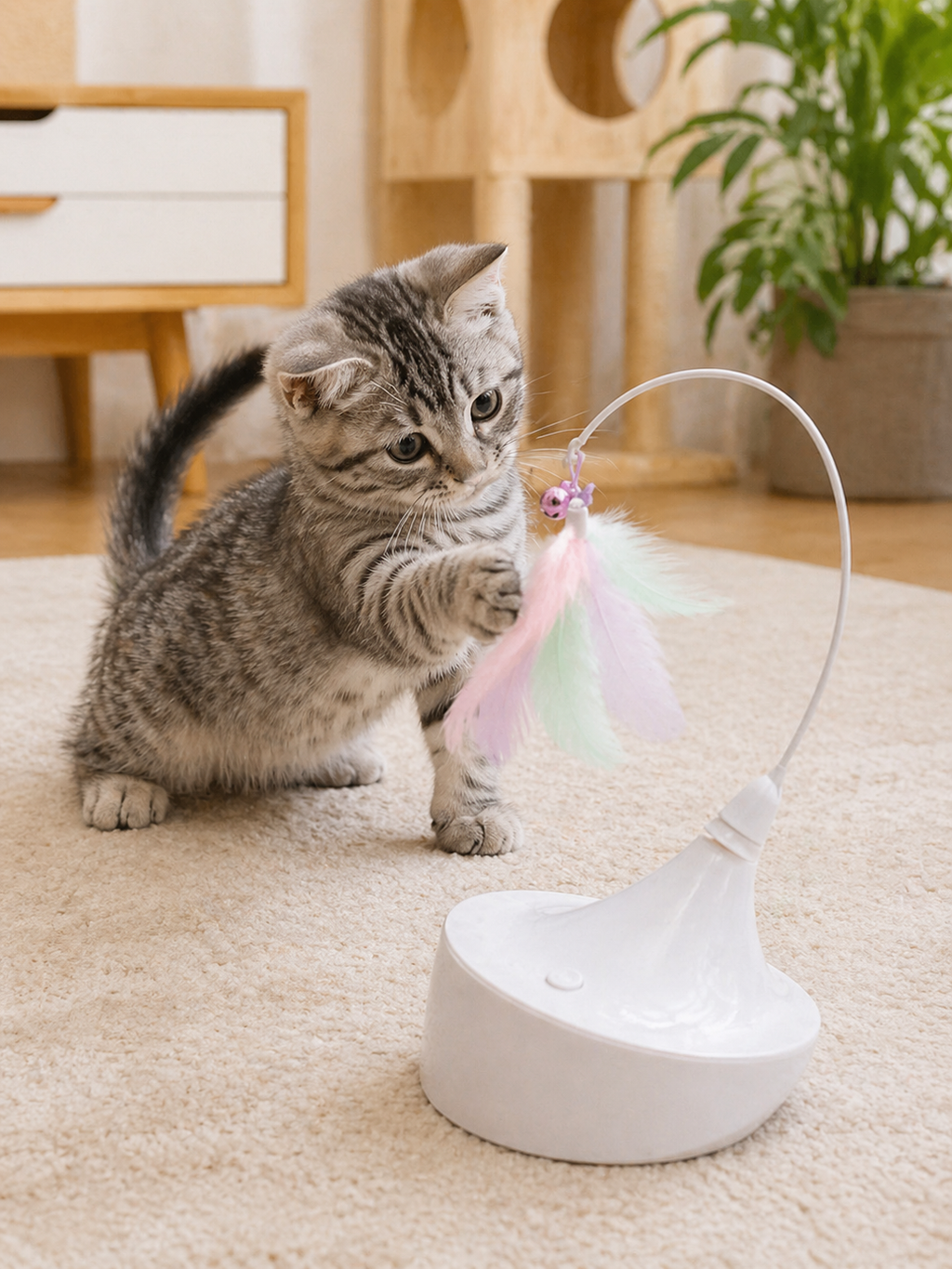 Juguete Interactivo para Gatos M-PETS Swing Tumbler