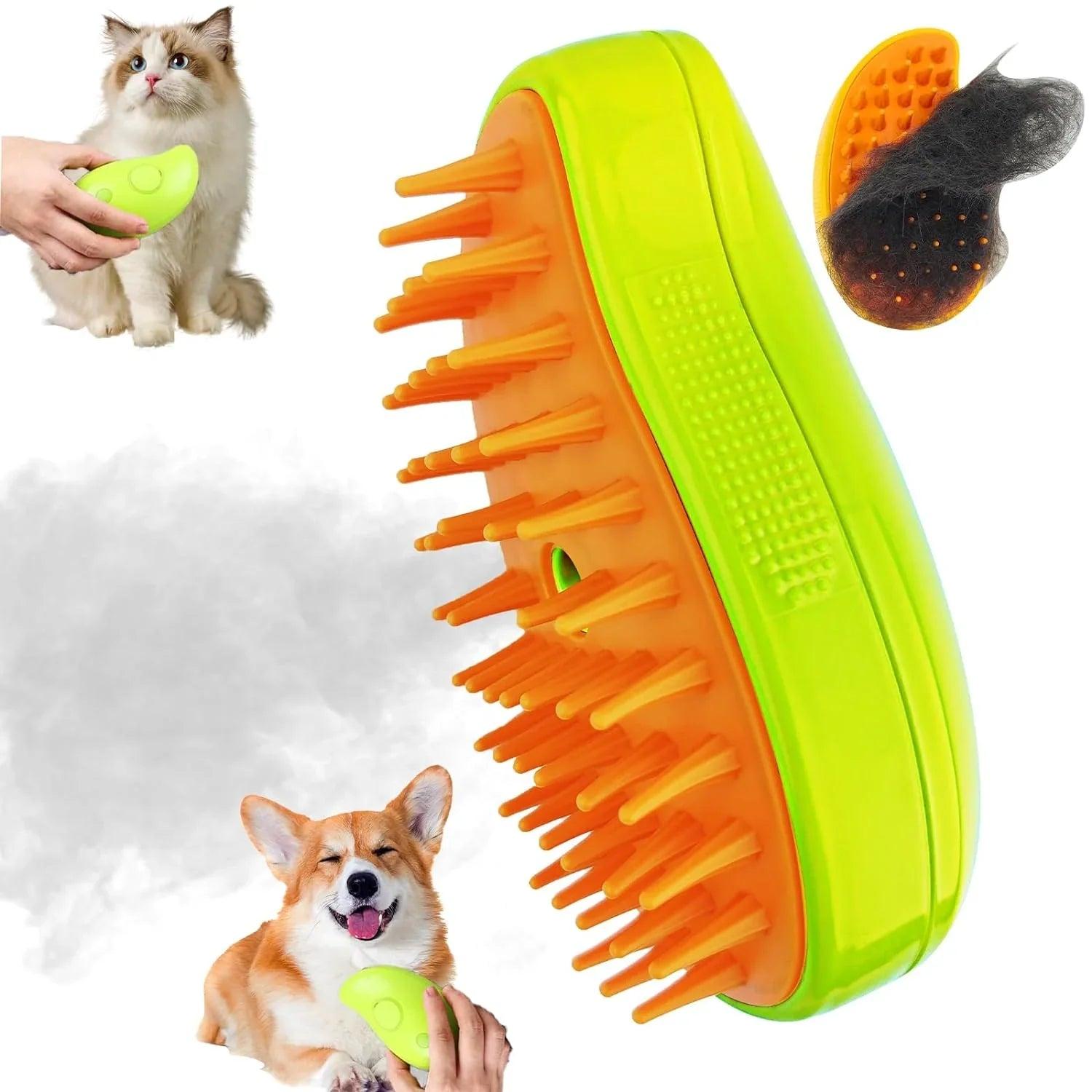 Cepillo de Vapor para Mascotas